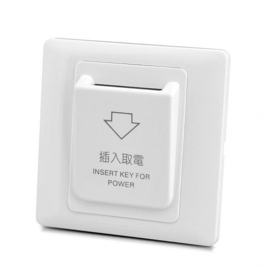 High Grade Hotel Magnetic Card Switch 220V/25A Energy Saving Switch Insert Key High Grade Hotel Magnetic Card Switch 220V/25A Energy Saving Switch Insert Key