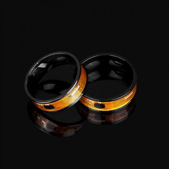 NFC Tag NTAG213 Finger Ring Multifunctional Intelligent Ring Titanium Steel Smart Wear Finger Digital Rings for Men Women NFC Tag NTAG213 Finger Ring Multifunctional Intelligent Ring Titanium Steel Smart Wear Finger Digital Rings for Men Women