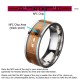 NFC Tag NTAG213 Finger Ring Multifunctional Intelligent Ring Titanium Steel Smart Wear Finger Digital Rings for Men Women