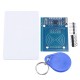 RFID-RC522 RF IC Card Reader Sensor Module with S50 Blank Card and Key Ring forRaspberry Pi, 40pin Male to Female Jumper Wires RFID Tag