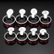 Silver NTAG213 NFC Tag Finger Ring Multifunctional Intelligent Ring Titanium Steel Smart Wear Finger Digital Rings for Men Women Silver NTAG213 NFC Tag Finger Ring Multifunctional Intelligent Ring Titanium Steel Smart Wear Finger Digital Rings for Men Women