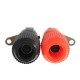 1 Pair Black Red Audio Amplifier Terminal Binding Post Banana Plug Jack Connector