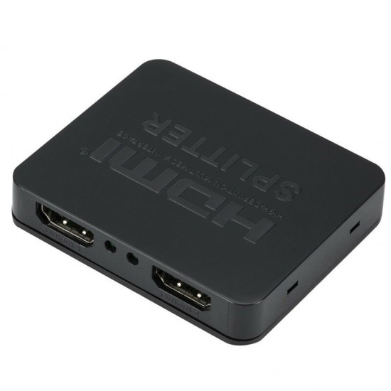 1080P Full HD 3D 1 In 2 Out HDMI Splitter 1X2 HDMI Switcher Hub Signal Distributor for Camera XBOX HDMI