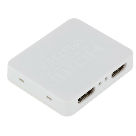 1080P Full HD 3D 1 In 2 Out HDMI Splitter 1X2 HDMI Switcher Hub Signal Distributor for Camera XBOX HDMI 1080P Full HD 3D 1 In 2 Out HDMI Splitter 1X2 HDMI Switcher Hub Signal Distributor for Camera XBOX HDMI