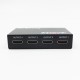 1080P HD 1 In 4 Out HDMI Splitter V1.4 HDMI Video Splitter One Input Four Output Converter HDMI Adapter for PC TV BOX IPTV TV BOX DVD