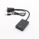 1080P HD VGA To HDMI Converter Adapter with Audio Cable for HDTV PC Laptop TV