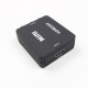 1080P HDMI to AV Adapter HD Video Composite Converter Box HDMI to RCA AV/CVSB L/R Video Mini HDMI2AV Support NTSC PAL