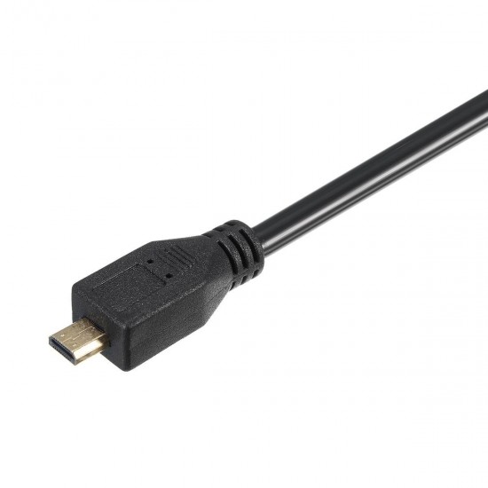 1080P Micro HD Male to VGA Female Converter Adapter Cable for PC HDTV Monitor 1080P Micro HD Male to VGA Female Converter Adapter Cable for PC HDTV Monitor