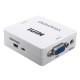 1080P Mini VGA To HD Audio Video Converter Box Adapter For HDTV PC Laptop DVD