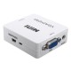 1080P Mini VGA To HD Audio Video Converter Box Adapter For HDTV PC Laptop DVD 1080P Mini VGA To HD Audio Video Converter Box Adapter For HDTV PC Laptop DVD