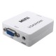1080P Mini VGA To HD Audio Video Converter Box Adapter For HDTV PC Laptop DVD 1080P Mini VGA To HD Audio Video Converter Box Adapter For HDTV PC Laptop DVD