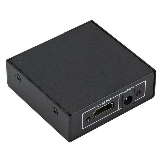 1080p HD 1 In 2 Out HDMI Splitter 2 Way HDMI Switch Support DTS-HD Dolby True HD and LPCM7.1 for PS4 Xbox DVD Player