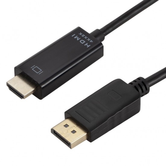 1.8M DP to HDMI Cable Adapter Cable 4Kx2K Resolution HD Displayport To HDMI Converter