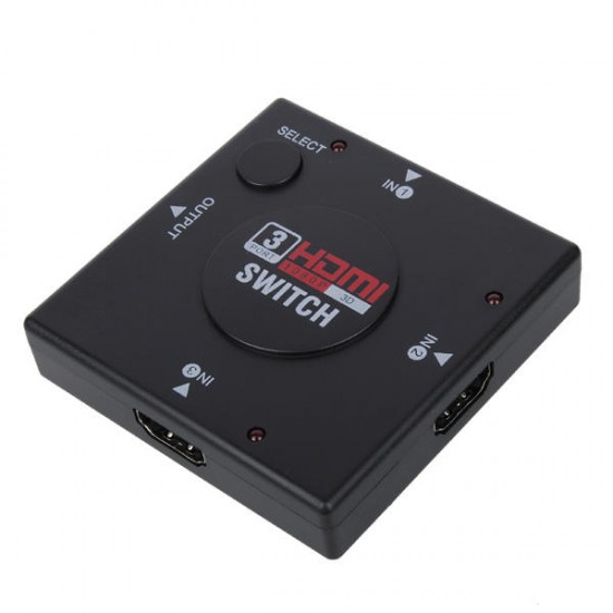 3 Port HD Switch Switcher Splitter for PS3 PS4 Xbox 360 Game