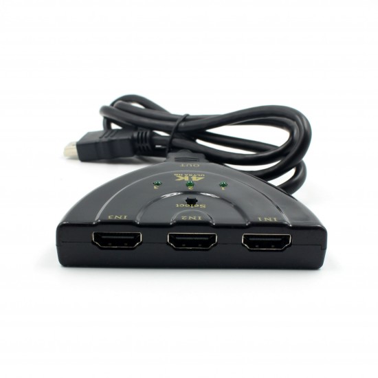 3 Port HDMI Switch Adapter AV Switcher Selector Converter Splitter Hub Cable for HDTV 1080P Xbox 3 Port HDMI Switch Adapter AV Switcher Selector Converter Splitter Hub Cable for HDTV 1080P Xbox