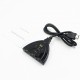 3 Port HDMI Switch Adapter AV Switcher Selector Converter Splitter Hub Cable for HDTV 1080P Xbox 3 Port HDMI Switch Adapter AV Switcher Selector Converter Splitter Hub Cable for HDTV 1080P Xbox