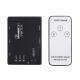 For HDTV PS3 DVD 3x1 3 Port 1080P Video HD Switch Switcher Splitter IR Remote