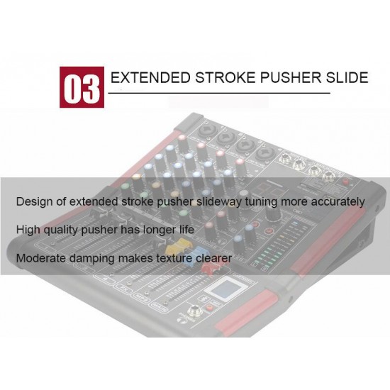 4 Channels Mixing 99 Professional Effects Bluetooth Recording Mixing Station Performs