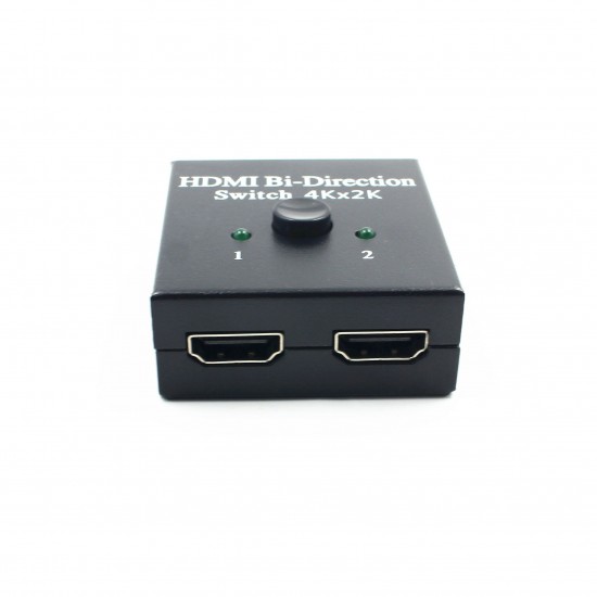 4Kx2K Bi Direction Switch HDMI Two-way Switcher HD 2 In 1 Out Converter for HDTV TV Box Monitor Projector