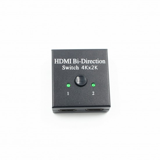 4Kx2K Bi Direction Switch HDMI Two-way Switcher HD 2 In 1 Out Converter for HDTV TV Box Monitor Projector