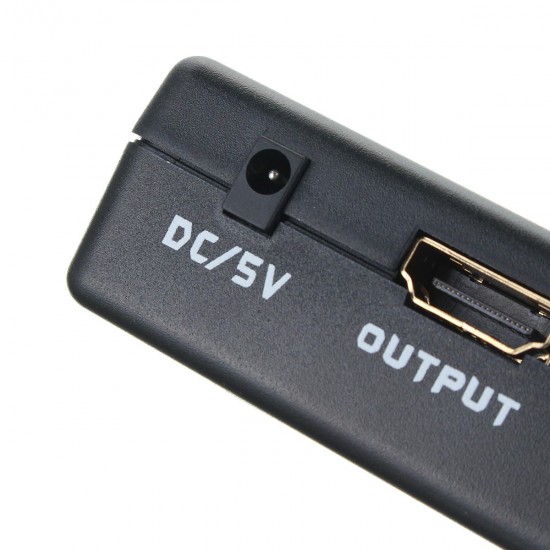 5 Ports 1080P HD 3D Switcher Selector Hub with Remote Controller for TV DVD STB 5 Ports 1080P HD 3D Switcher Selector Hub with Remote Controller for TV DVD STB