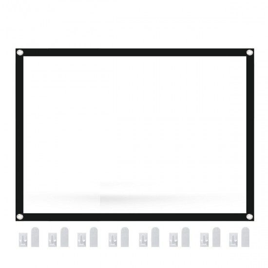 60 72 84 100 Inch 4:3 HD Curtain Display Screen Indoor Outdoor Home Theatre 60 72 84 100 Inch 4:3 HD Curtain Display Screen Indoor Outdoor Home Theatre