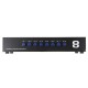 8 In 1 Out Splitter Composite 3RCA AV Video Audio Switch Switcher Box Selector 8 In 1 Out Splitter Composite 3RCA AV Video Audio Switch Switcher Box Selector