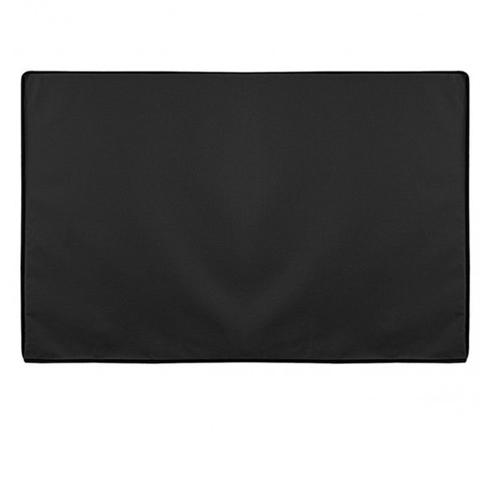 Black 600D Outdoor Fully Dustproof Weatherproof TV Cover for 22-70 Inches LED LCD Plasma TVs