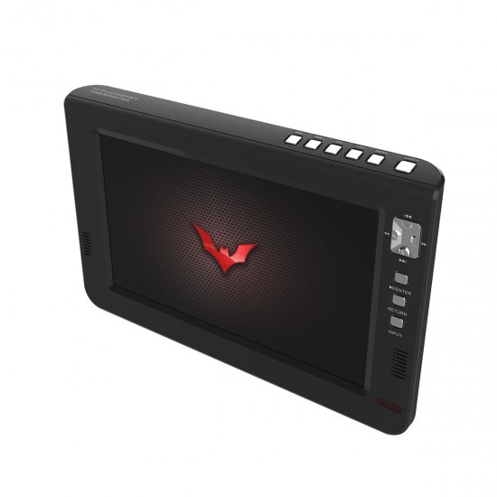 1001D 9 Inch DVB-T2 1080P HD Analog DTV ATV Portable TV Television Support TF Card USB PVR 1001D 9 Inch DVB-T2 1080P HD Analog DTV ATV Portable TV Television Support TF Card USB PVR