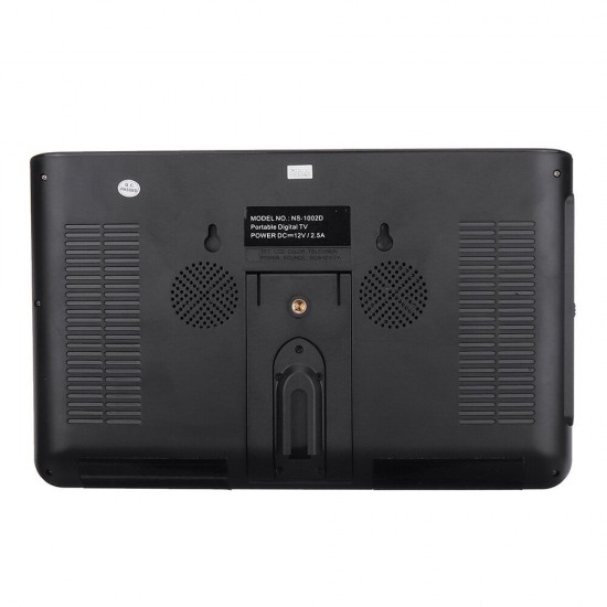 1002D 10.1 Inch DVB-T2 1080P HD Analog DTV ATV Portable TV Television Support TF Card USB PVR 1002D 10.1 Inch DVB-T2 1080P HD Analog DTV ATV Portable TV Television Support TF Card USB PVR