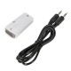 FHD 1080P HDMI Female to VGA Female Mini Adapter with Audio Cable HDMI to VGA Converter for PC Laptop Computer Display Projector FHD 1080P HDMI Female to VGA Female Mini Adapter with Audio Cable HDMI to VGA Converter for PC Laptop Computer Display Projector