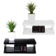 Floating Media Shelves Bookshelf TV Wall Mount Display Home Wall Television Hang Storage Decor