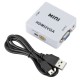 HD 1080P HDMI to VGA MINI Converter HDMI2VGA Video Adapter Box for Xbox360 PC DVD PS3 Television