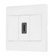 HD 1.4 Wall Plate with Angle Side Female to Female Connector HD 1.4 Wall Plate with Angle Side Female to Female Connector