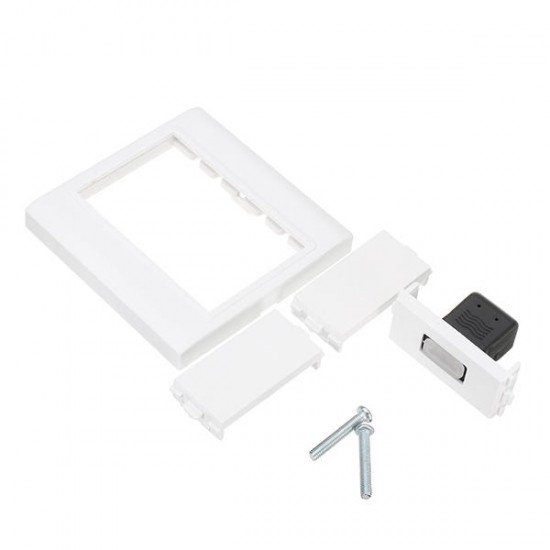 HD 1.4 Wall Plate with Angle Side Female to Female Connector HD 1.4 Wall Plate with Angle Side Female to Female Connector