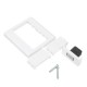 HD 1.4 Wall Plate with Angle Side Female to Female Connector HD 1.4 Wall Plate with Angle Side Female to Female Connector