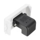 HD Female to Female Connector with 90 Degree Angle Side HD Wall plate HD Female to Female Connector with 90 Degree Angle Side HD Wall plate