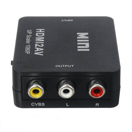 HDMI To RCA Video Audio Converter Composite 1080P Audio Video AV CVBS Adapter Converter For TV