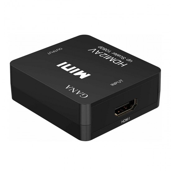 HDMI to RCA AV Adapter Box Composite CVBS 3RCA Video Converter Full HD 1080P