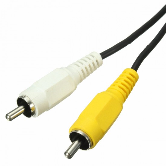 Micro USB Male to 2 RCA AV Adapter Cable Audio Video Cable