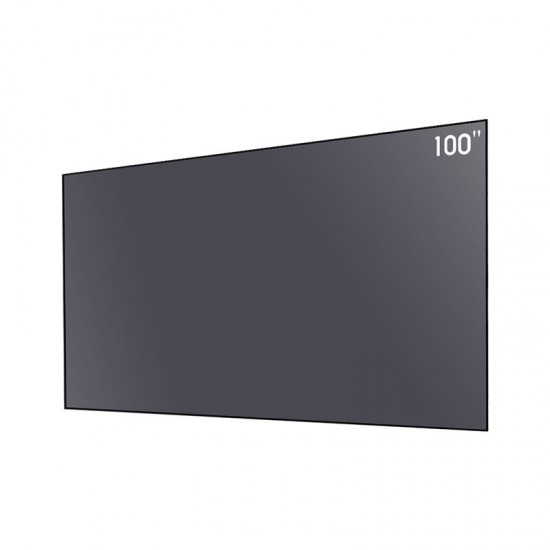 100-inch Special Anti-light Laser Projection Screen for 4K UHD Laser Projector