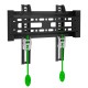 NB C1-F Universal 17-37in SPCC Wall Mount Flat Panel LCD LED TV Holder Ultrathin Quick Installation TV Stand Load 40lbs NB C1-F Universal 17-37in SPCC Wall Mount Flat Panel LCD LED TV Holder Ultrathin Quick Installation TV Stand Load 40lbs