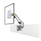 NB M150 Ergonomic 17-27in 360° Rotation LCD LED Screen Slot Mount Bracket Monitor Holder Load 2-7kgs