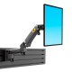 NB M150 Ergonomic 17-27in 360° Rotation LCD LED Screen Slot Mount Bracket Monitor Holder Load 2-7kgs