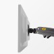 NB M60 22-35in Ergonomic Gas Spring Full Motion LCD TV Mount Bracket 2-12kg Load Dual-arm Clamp Monitor Holder