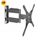 NB P4 Flat Panel LED LCD TV Full Motion Wall Mount Monitor Holder Frame Suggested for 32-55 Inch Flat Panel LED LCD TV