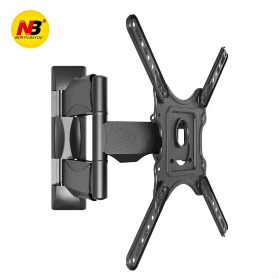 NB P4 Flat Panel LED LCD TV Full Motion Wall Mount Monitor Holder Frame Suggested for 32-55 Inch Flat Panel LED LCD TV