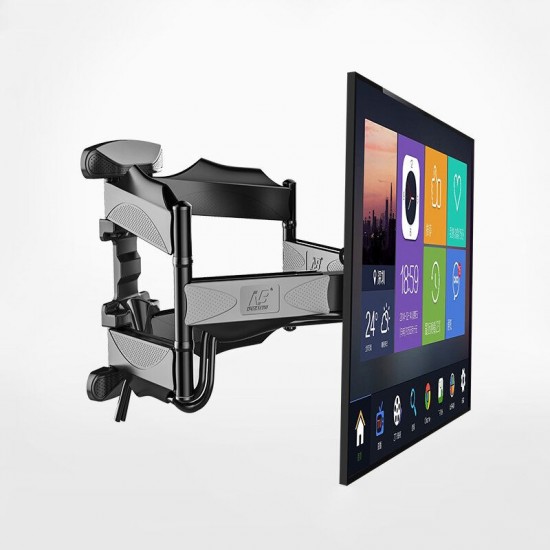 NB P5 Full Motion 32 inch-60 inch LCD LED TV Wall Mount Rack 6 Swing Arms Max. VESA 400x400mm TV Mounting Bracket NB P5 Full Motion 32 inch-60 inch LCD LED TV Wall Mount Rack 6 Swing Arms Max. VESA 400x400mm TV Mounting Bracket
