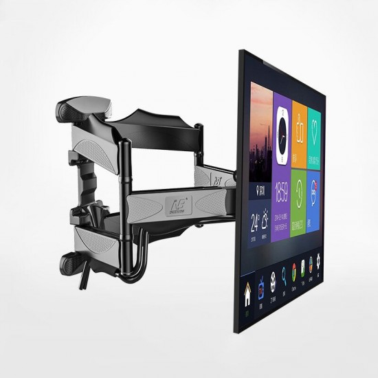 NB P5 Full Motion 32 inch-60 inch LCD LED TV Wall Mount Rack 6 Swing Arms Max. VESA 400x400mm TV Mounting Bracket