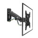 NB SP2 Heavy Duty 40-70in Flat Panel LED LCD TV Wall Mount Full Motion Ultra Long Arm Swivel 180 Degree Wall Distance 110-712mm